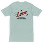 LOVE SHINES Men’s premium heavyweight tee