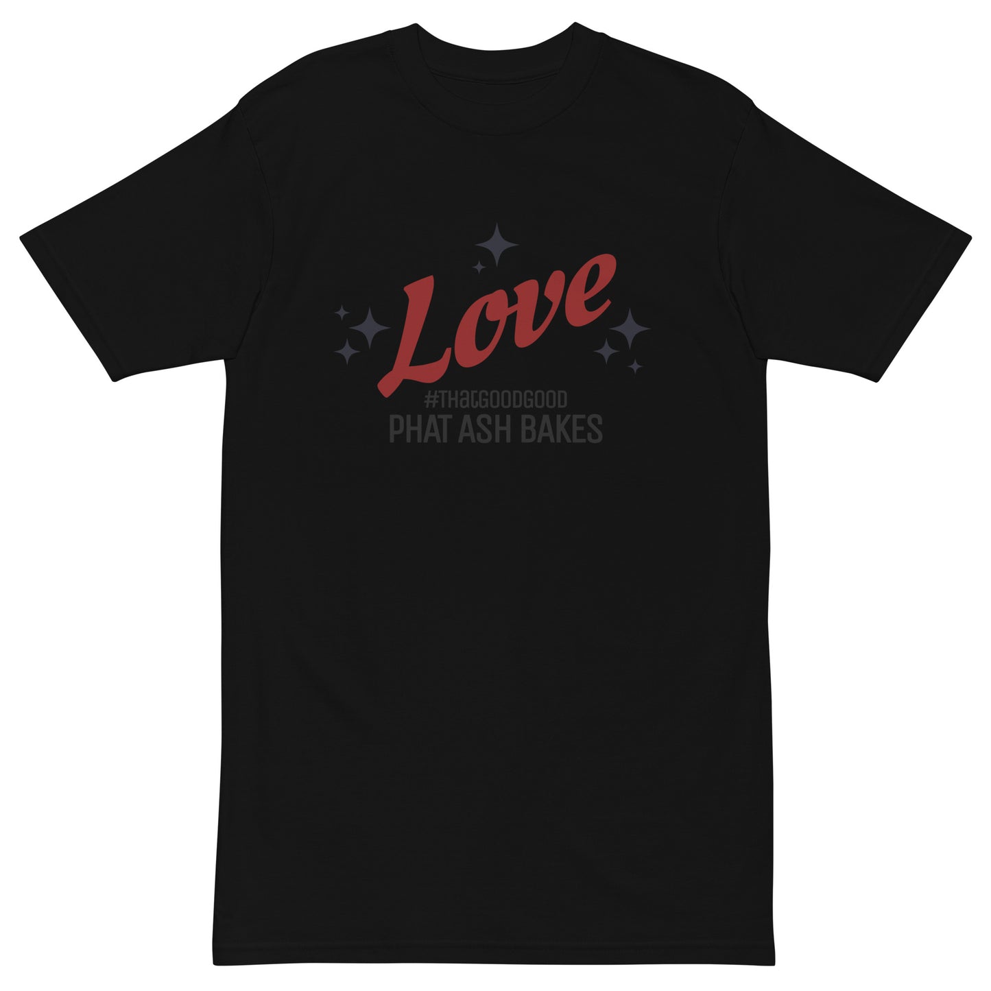 LOVE SHINES Men’s premium heavyweight tee