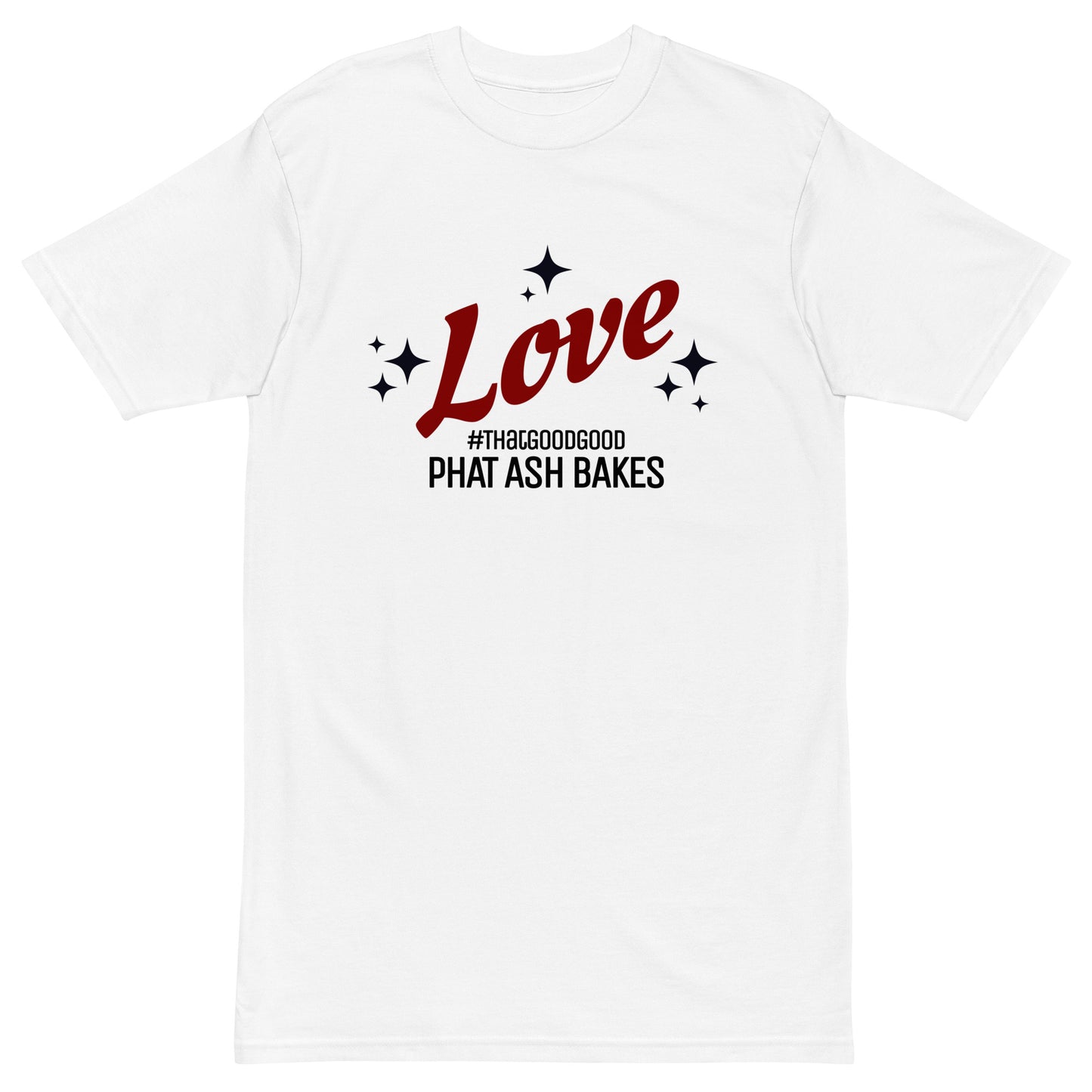 LOVE SHINES Men’s premium heavyweight tee