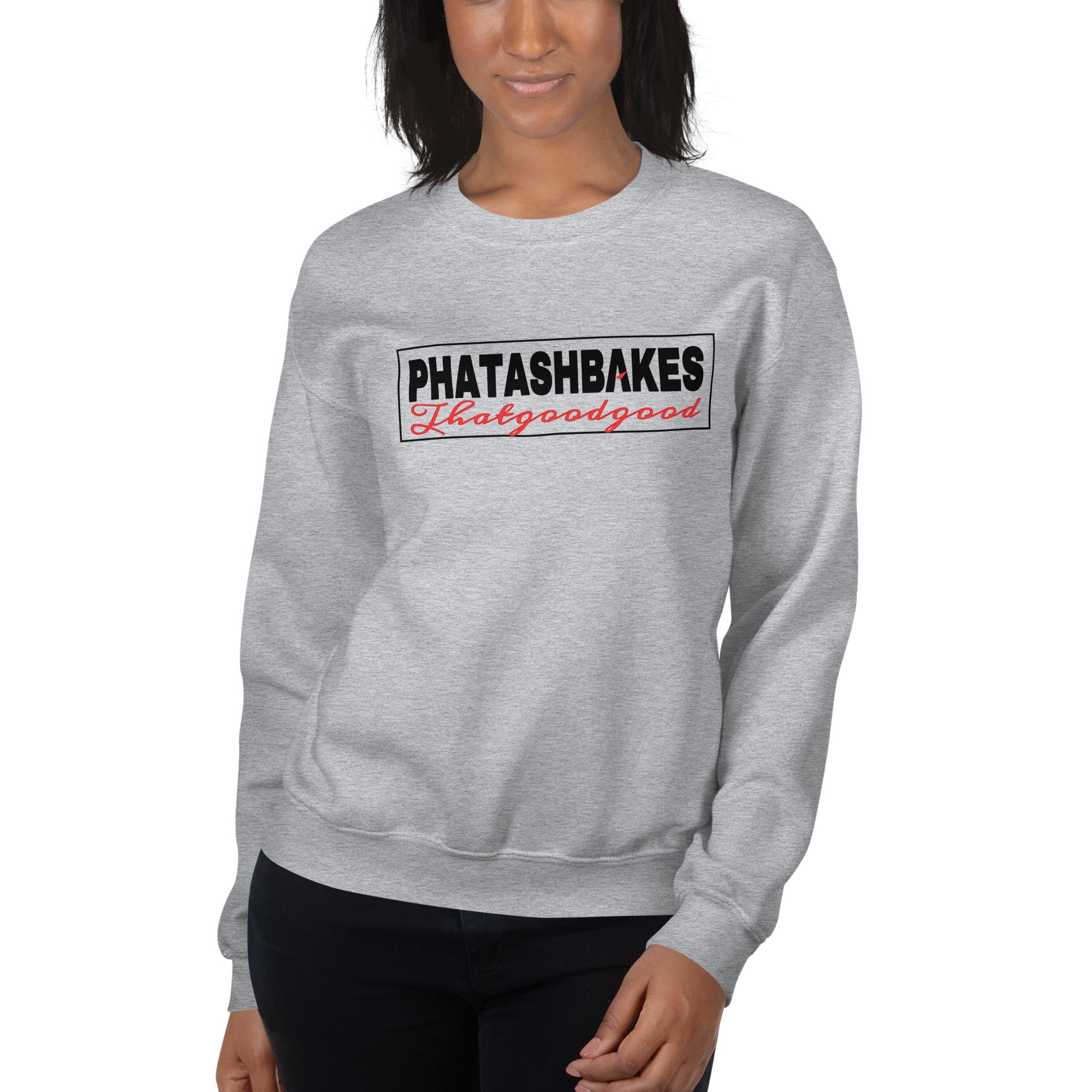 Club Sweatshirt by Phat Ash Bakes (White)